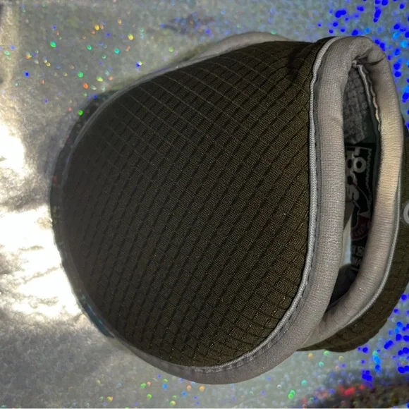 180s Men's urban Ear Warmer,Behind-the-Head Winter Earmuffs green, NEW - Picture 3 of 5